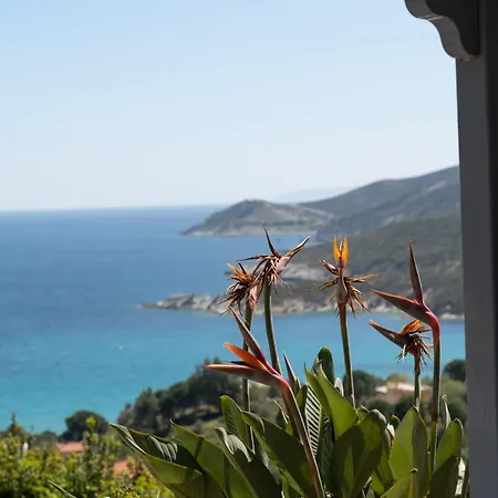Wonderful Maisonette Overlooking The Aegean Sea * Petriaí