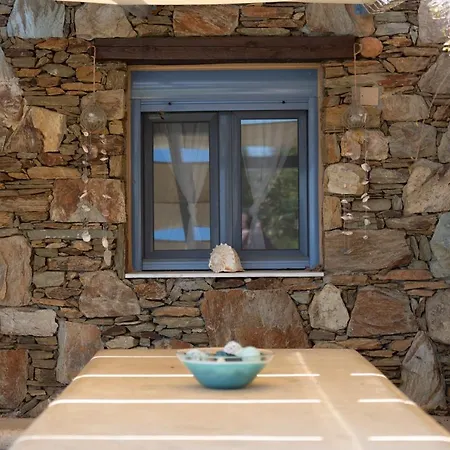 Wonderful Maisonette Overlooking The Aegean Sea מלון Petriaí