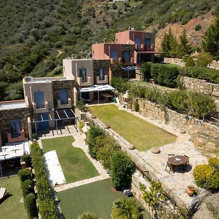 Wonderful Maisonette Overlooking The Aegean Sea מלון Petriaí